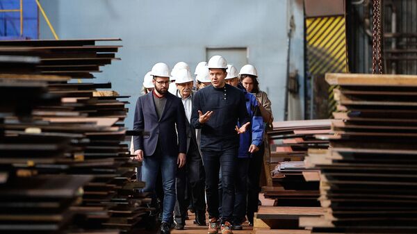 Онежский судостроительный завод в Петрозаводске - Sputnik Узбекистан