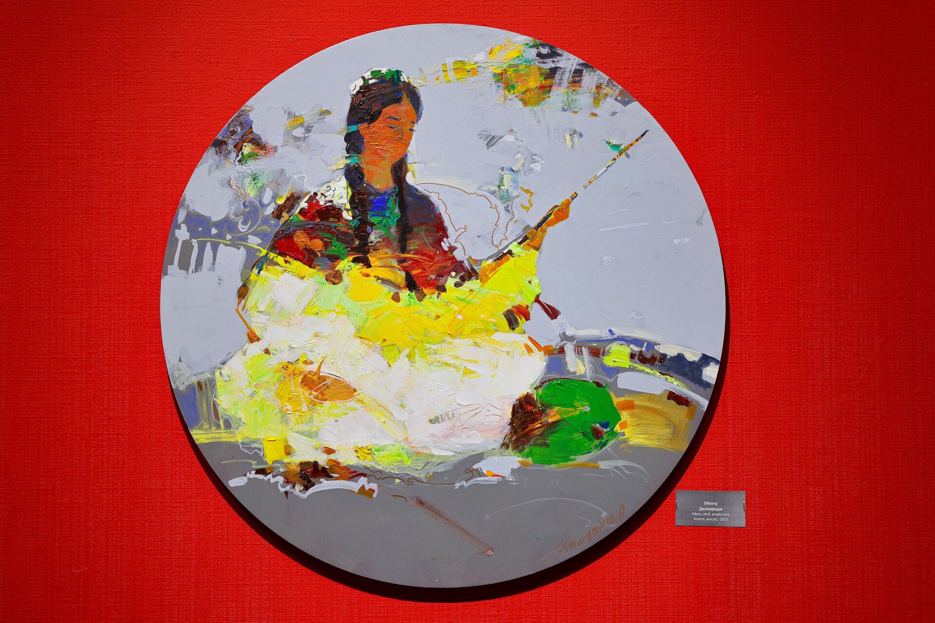 Выставка художника Алишера Хамдамова Чувства, живущие в цветах. - Sputnik Узбекистан, 1920, 13.10.2025