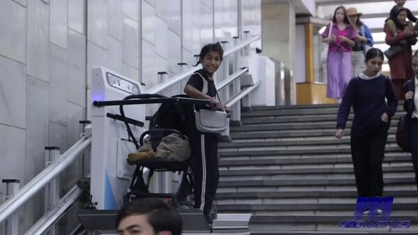 🟠 На станциях метро Ташкента установили 45 электронных пандусов - Sputnik Узбекистан