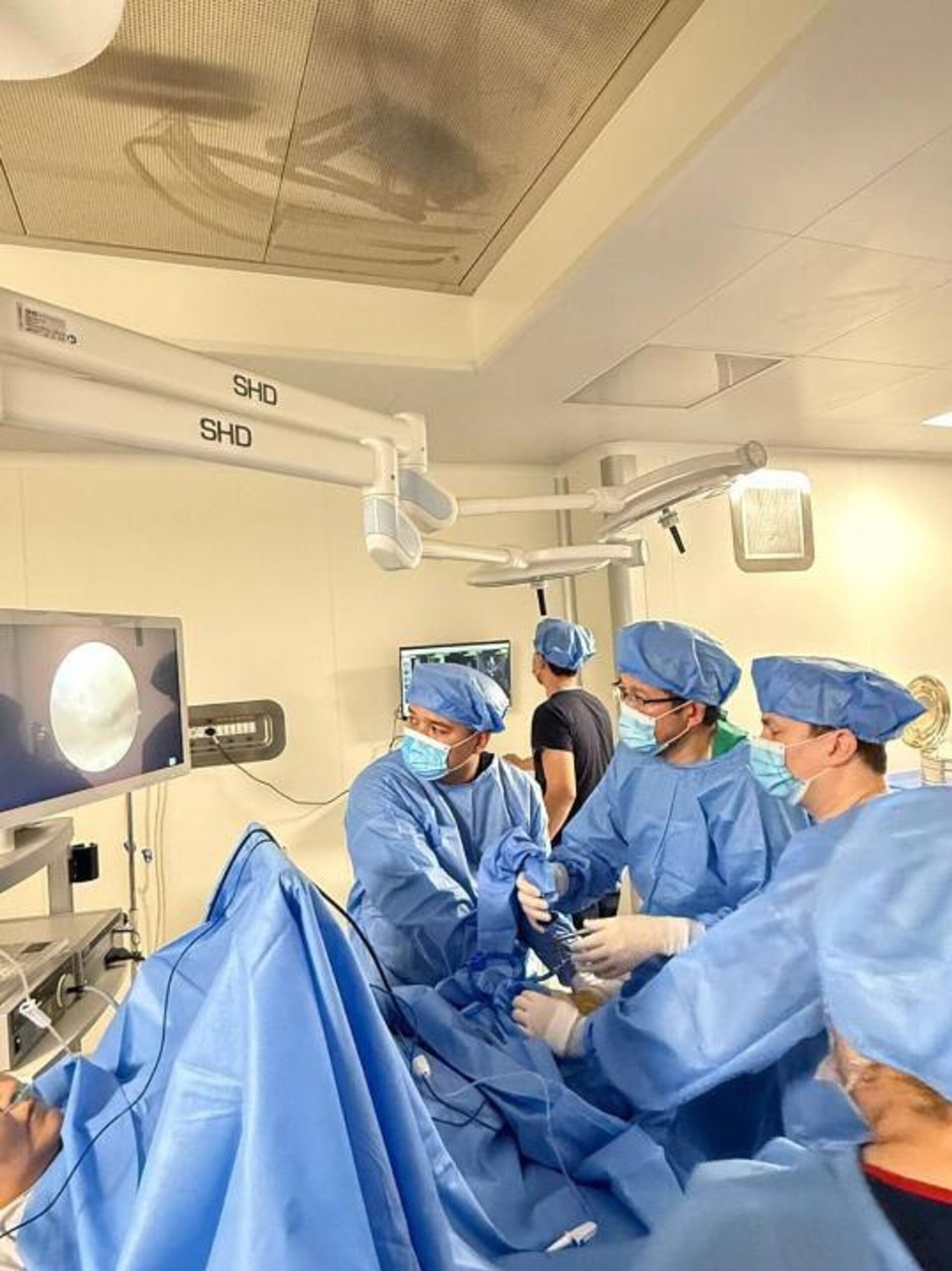 Казахстанские врачи проводят мастер-классы в Ташкенте Казахстанские врачи проводят мастер-классы в Ташкенте - Sputnik Узбекистан, 1920, 15.10.2025