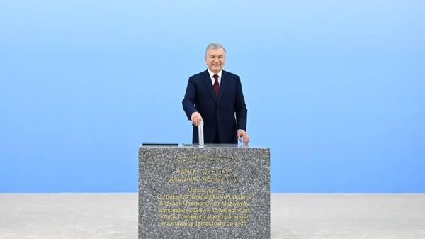 Шавкат Мирзиёев Тошкент вилоятида янги халқаро аэропорт лойиҳаси тақдимоти билан танишди - Sputnik Ўзбекистон