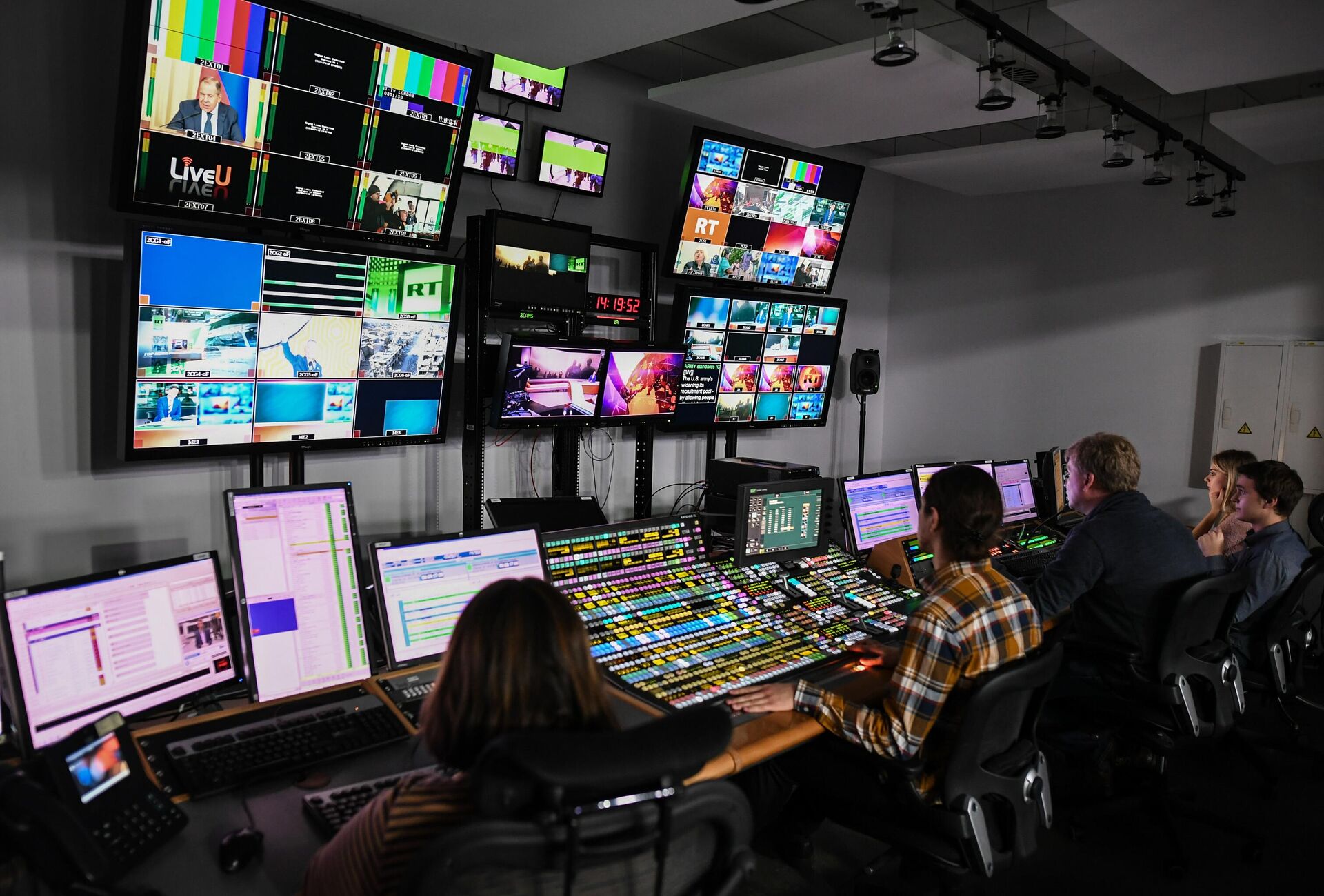 Офис телеканала RT в Москве - Sputnik Узбекистан, 1920, 17.10.2025