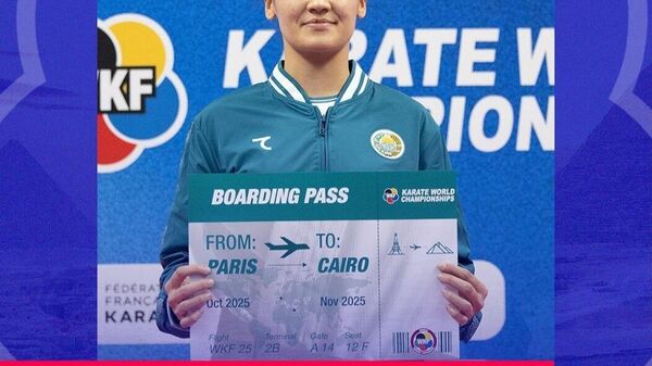 Спортсменка из Узбекистана Севинч Рахимова квалифицировалась на чемпионат мира по карате WKF - Sputnik Узбекистан