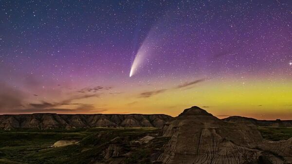 Комета, которую можно увидеть раз в тысячу лет, приблизилась к Земле - Sputnik Узбекистан