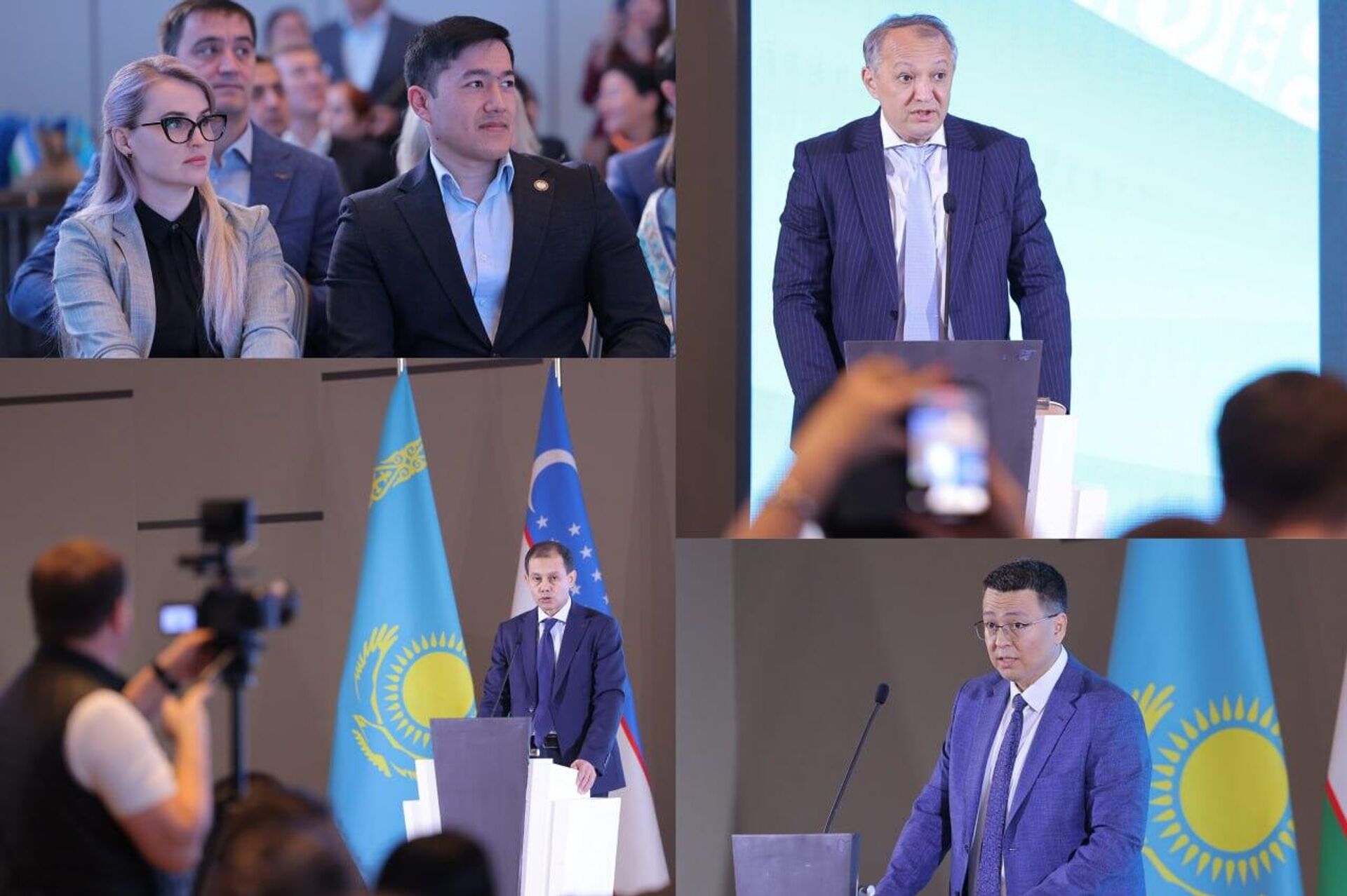 В Ташкенте прошел Узбекско-Казахстанский бизнес-форум - Sputnik Узбекистан, 1920, 20.10.2025