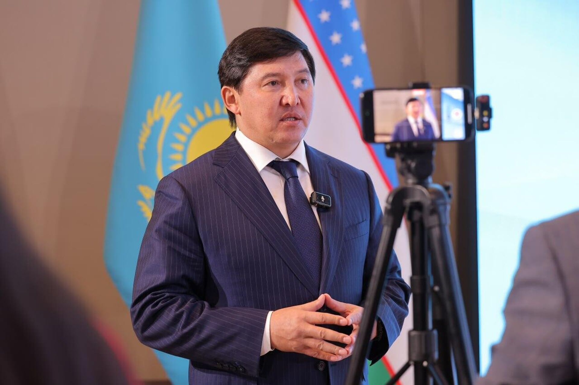 Узбекско-Казахстанский бизнес-форум, пресс-служба МИПТ РУз Узбекско-Казахстанский бизнес-форум, пресс-служба МИПТ РУз - Sputnik Ўзбекистон, 1920, 21.10.2025
