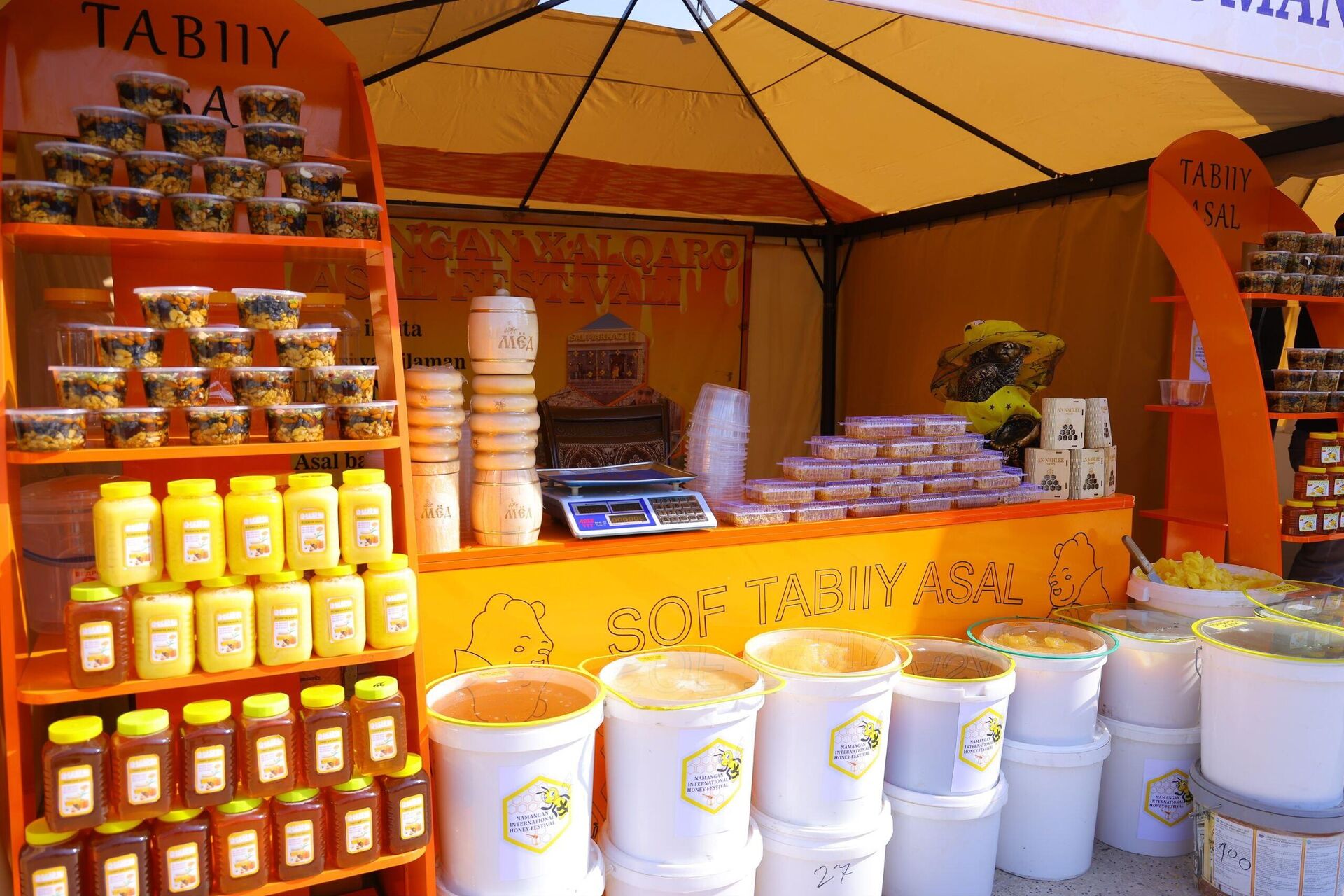 Открытие IV Международного фестиваля меда - Sputnik Узбекистан, 1920, 24.10.2025