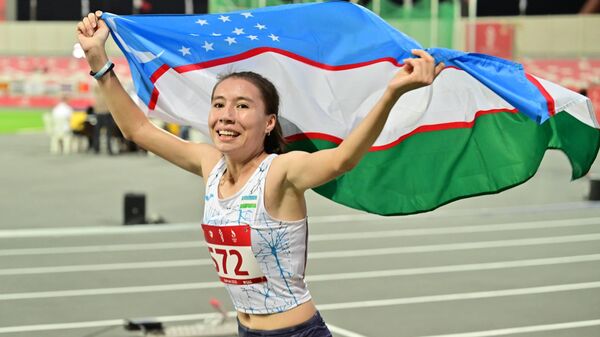 Насима Мамирова завоевала серебро на III Азиатских юношеских играх в Бахрейне. - Sputnik Узбекистан