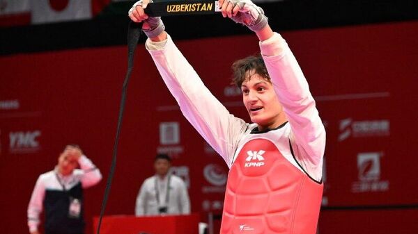 🟠Бахрейн-2025: таэквондист Омадбек Отабеков принес сборной Узбекистана десятую золотую медаль - Sputnik Узбекистан