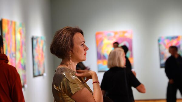 
Пульс — выставка самаркандских художников в Ташкенте - Sputnik Узбекистан