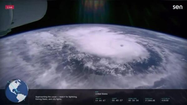 Ураган Мелисса у берегов Ямайки усилился до наивысшей по силе пятой категории по шкале Саффира-Симпсона - Sputnik Узбекистан