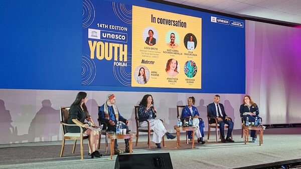 В Самарканде проходит 14-й молодёжный форум ЮНЕСКО - Sputnik Узбекистан