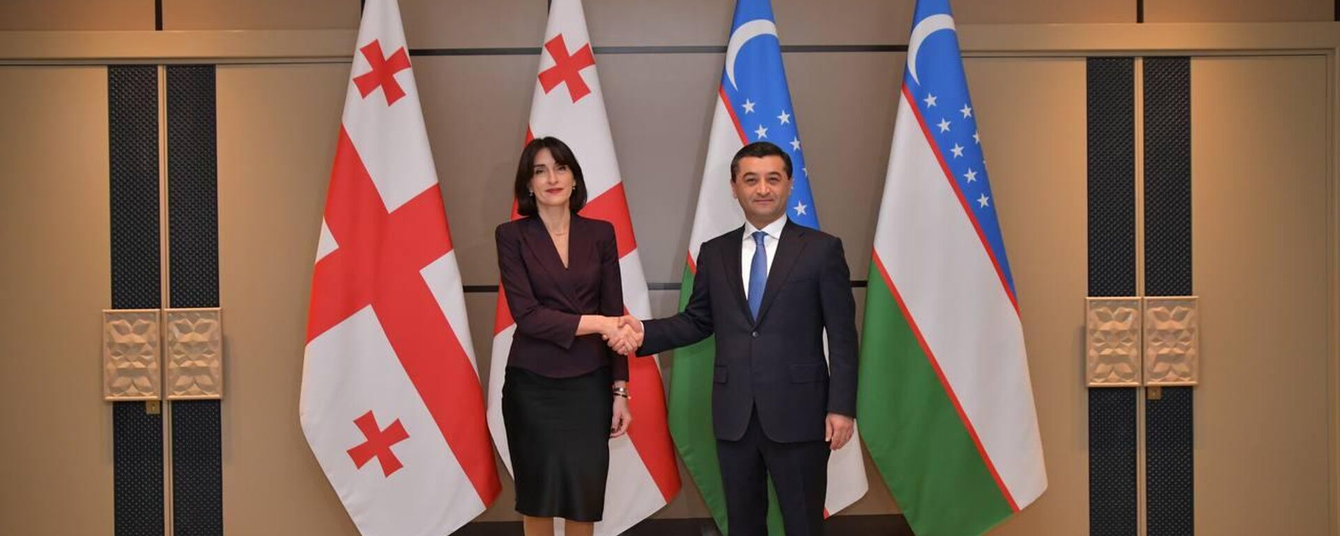 Glavi MID Uzbekistana i Gruzii proveli vstrechu v Samarkande - Sputnik O‘zbekiston, 1920, 29.10.2025
