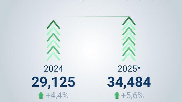 ВВП на душу населения в Узбекистане за 9 месяцев 2025 года, по предварительным данным, составил 34,484 млн сумов - Sputnik Узбекистан