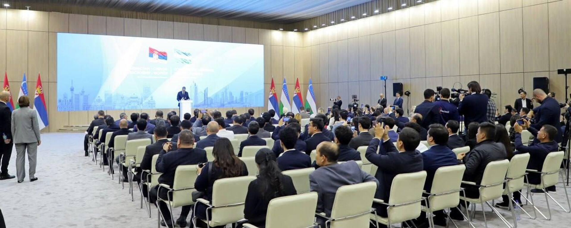 Визит Президента Республики Сербия Александра Вучича в Узбекистан - Sputnik Узбекистан, 1920, 31.10.2025