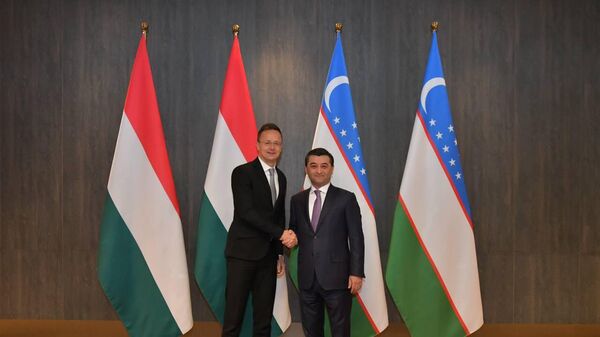 Бахтиёр Саидов провел встречу с министром иностранных дел Венгрии Петером Сийярто - Sputnik Ўзбекистон