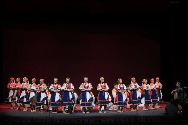 В Самарканде прошел совместный концерт артистов из Узбекистана и Словакии - Sputnik Узбекистан