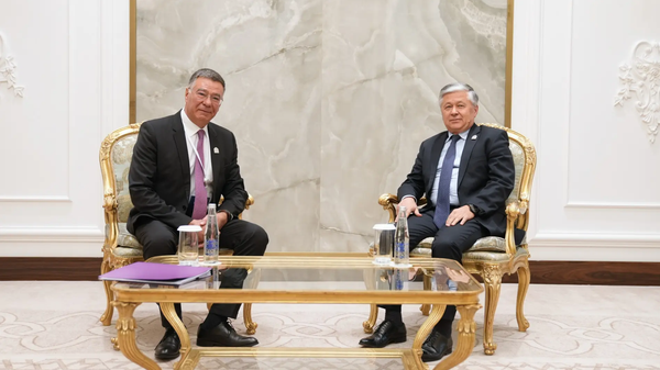 Заместители министров иностранных дел Узбекистана и России провели встречу в Самарканде - Sputnik Ўзбекистон