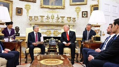 В Белом доме состоялись переговоры Шавката Мирзиёева с Дональдом Трампом