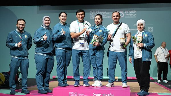 Узбекские спортсмены на VI Играх Исламской солидарности в Эр-Рияде. - Sputnik Узбекистан