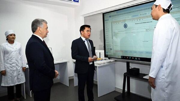 Шавкат Мирзиёев поручил продолжить цифровизацию медицинской сферы ускоренными темпами - Sputnik Узбекистан