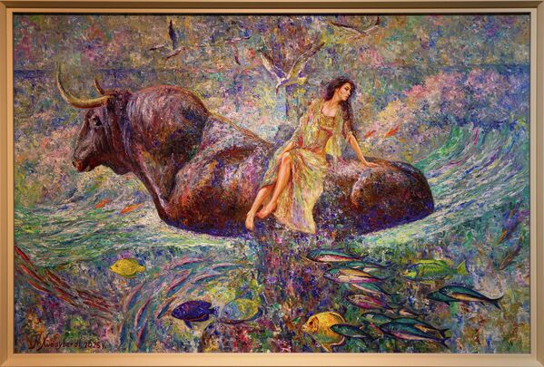 "Европанинг ўғирланиши" "Европанинг ўғирланиши" - Sputnik Ўзбекистон