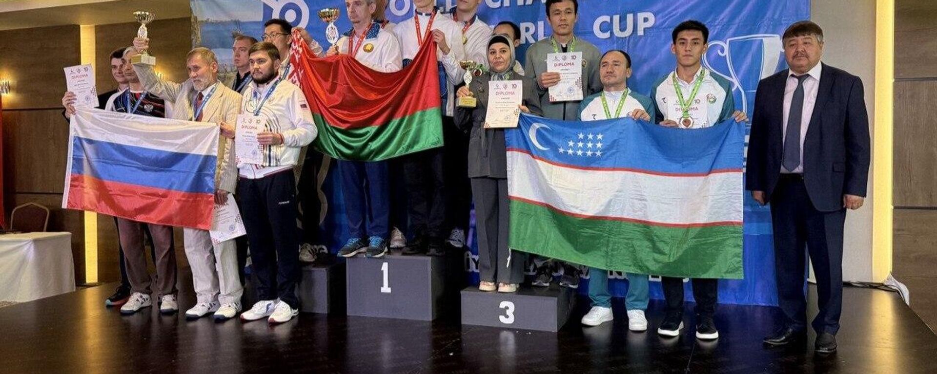 Узбекистан завоевал 32 медали на чемпионате мира по шашкам - Sputnik Ўзбекистон, 1920, 12.11.2025