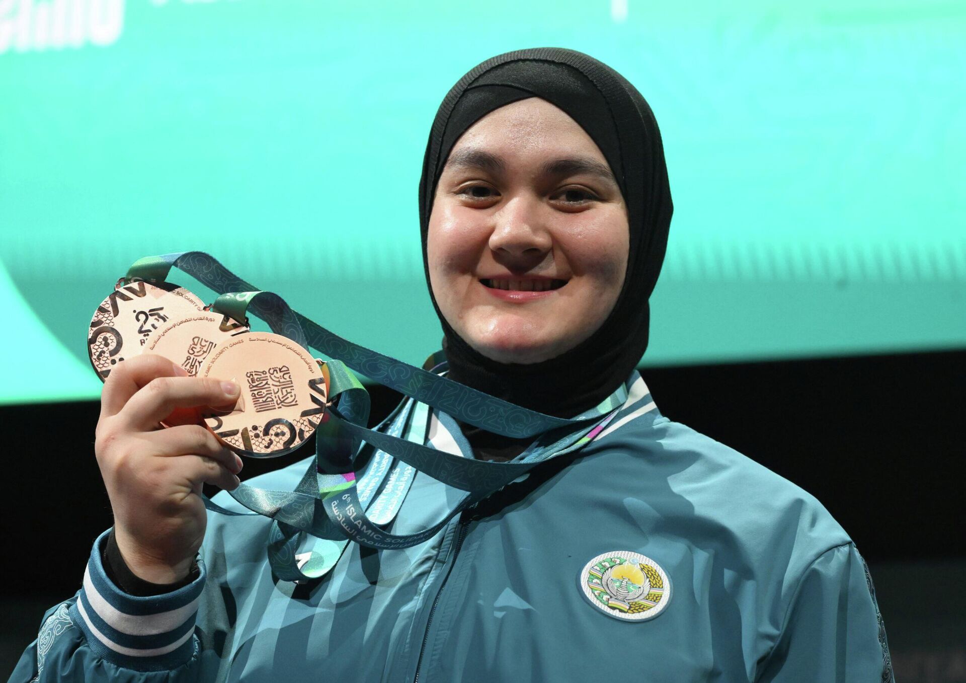 В Эр-Рияде сборная Узбекистана завоевала 5 золотых и 5 бронзовых медалей.
В Эр-Рияде сборная Узбекистана завоевала 5 золотых и 5 бронзовых медалей.
- Sputnik Узбекистан, 1920, 13.11.2025