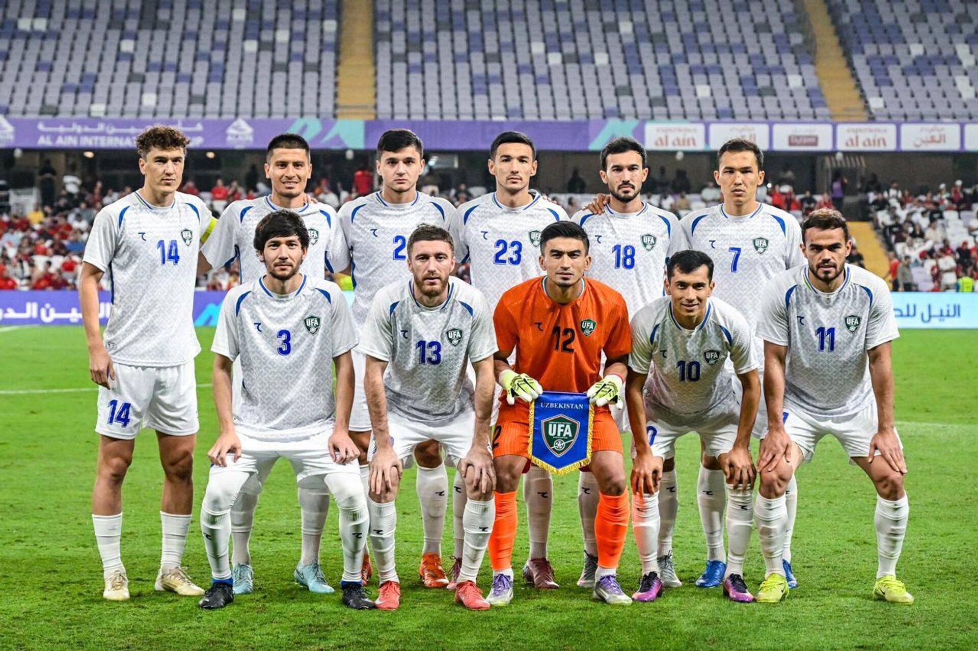 Узбекистан обыграл Египет в товарищеском матче в Эль-Айне. - Sputnik Узбекистан, 1920, 15.11.2025
