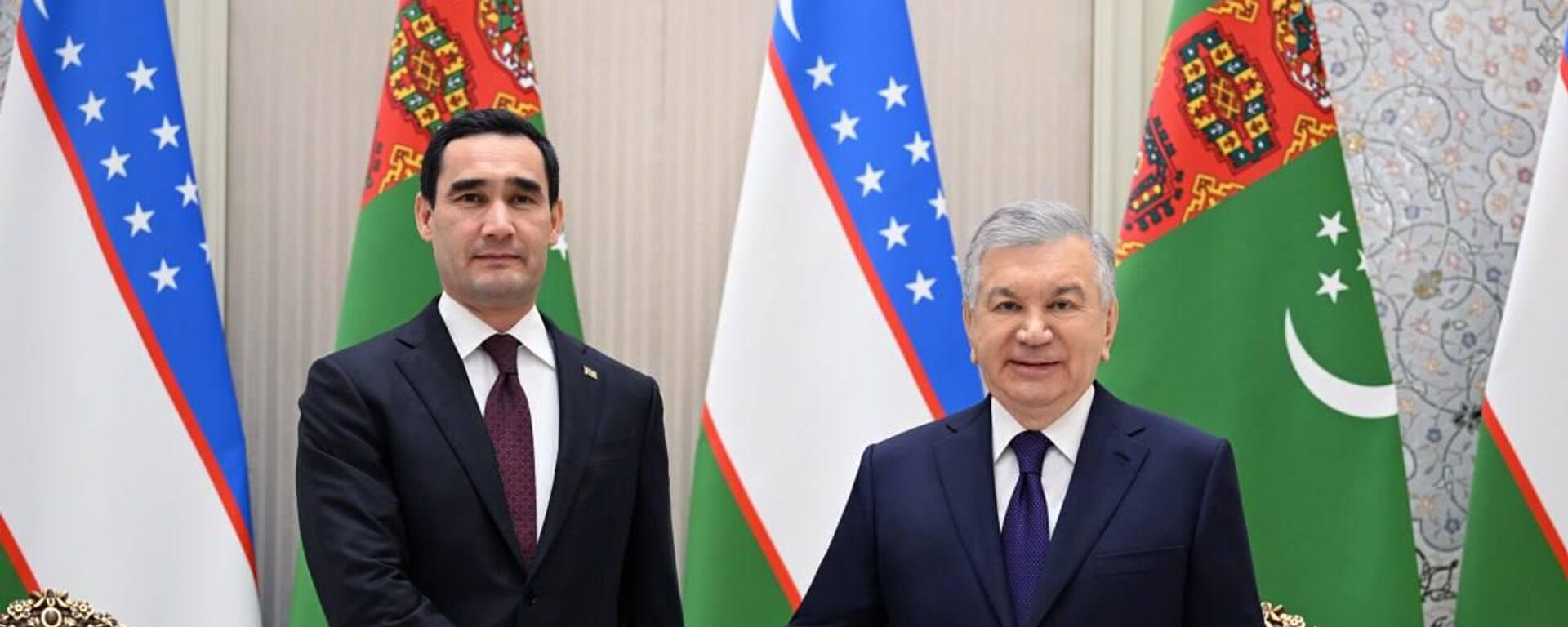 Sostoyalas vstrecha Prezidentov Uzbekistana i Turkmenistana - Sputnik O‘zbekiston, 1920, 16.11.2025