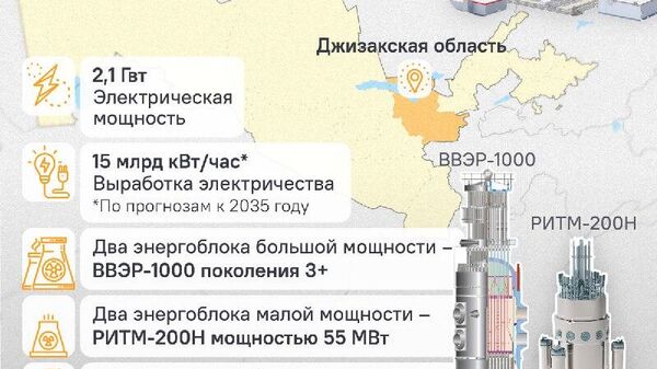 Какие основные характеристики будут у возводимой в Узбекистане АЭС - Sputnik Узбекистан
