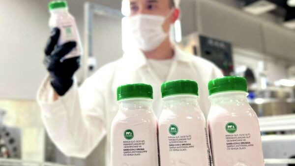 Нукусда коронавирусга қарши сут маҳсулотлари сотувга чиқарилди - Sputnik Ўзбекистон