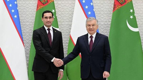 В резиденции Куксарой начались официальные мероприятия государственного визита президента Туркменистана - Sputnik Узбекистан