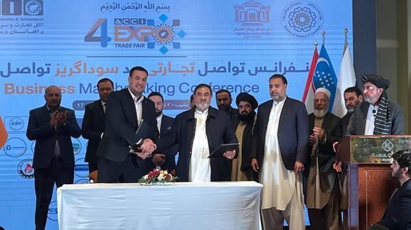 Предприниматели Узбекистана и Афганистана достигли соглашений на сумму 36 млн долларов - Sputnik Ўзбекистон