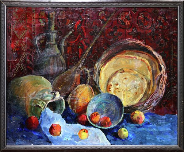 Азамат Мадаминов &quot;Восточный натюрморт&quot; - Sputnik Узбекистан