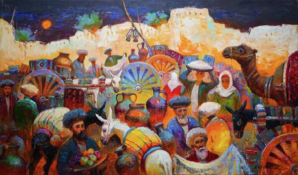 Кахрамон Мадаминов &quot;Базар&quot; - Sputnik Узбекистан