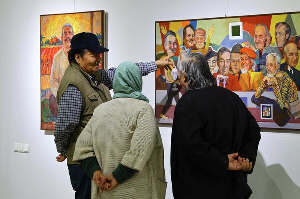 Когда герои картин узнаваемы - Sputnik Узбекистан