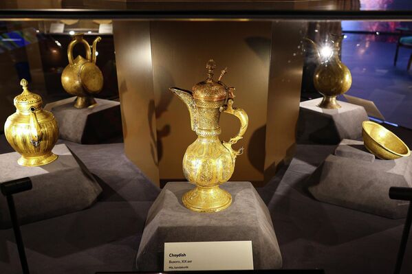 Чойдиш. Бухара, XIX век. Медь, латунь - Sputnik Узбекистан