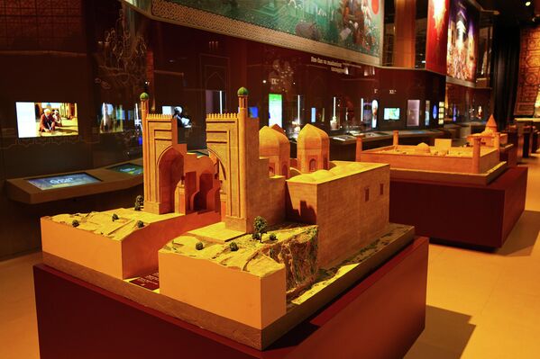 Макет мечети Магоки Аттори Бухара, ІХ-Х вв. 119.5 x 87 см - Sputnik Узбекистан