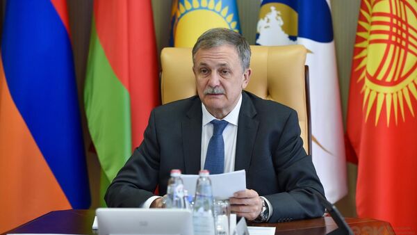 Министр по таможенному сотрудничеству ЕЭК Руслан Давыдов - Sputnik Ўзбекистон