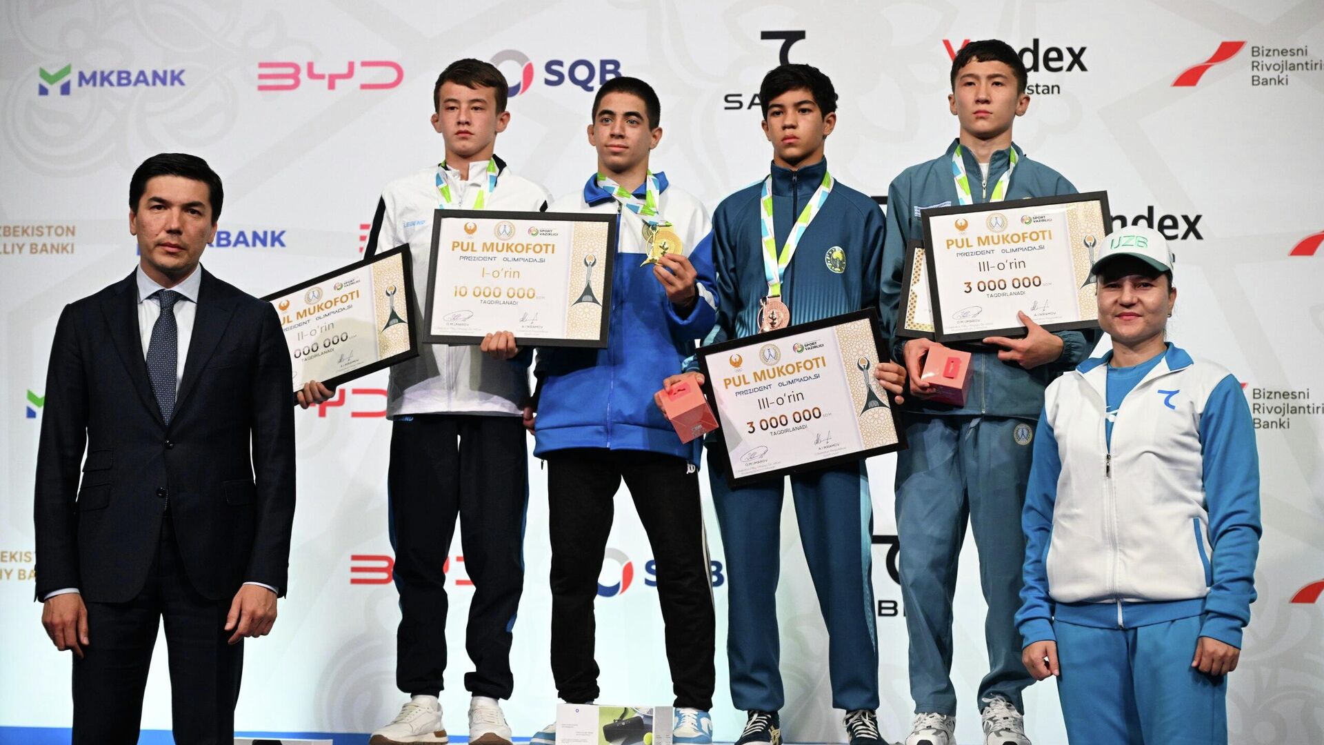 Объявлены победители первого дня Президентской Олимпиады Объявлены победители первого дня Президентской Олимпиады - Sputnik Ўзбекистон, 1920, 25.11.2025