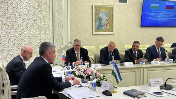 Заседание Межпарламентской комиссии Госдумы России и Закпалаты Олий Мажлиса Узбекистана - Sputnik Ўзбекистон