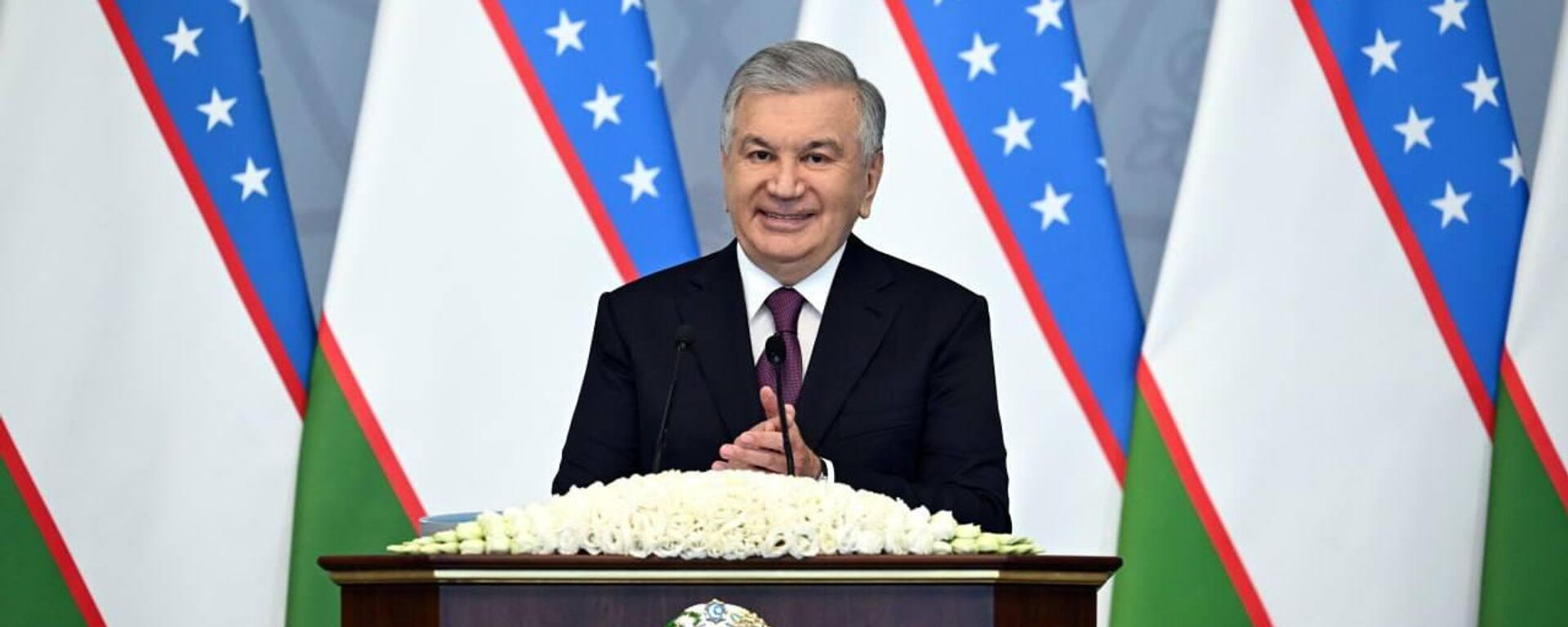 Выступление Шавката Мирзиёева на церемонии открытия игр Президентской Олимпиады
 - Sputnik Узбекистан, 1920, 28.04.2026