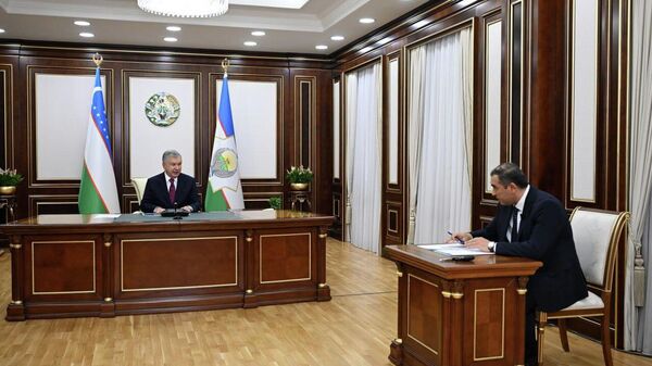 Шавкат Мирзиёев ознакомился с отчетом Национального комитета Республики Узбекистан по статистике. - Sputnik Узбекистан