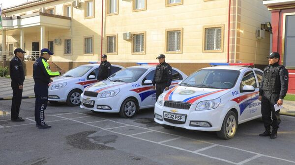 Сотрудники Департамента охраны при МВД - Sputnik Ўзбекистон