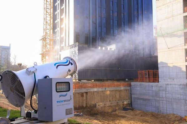 Чангни олдини олиш учун сув тўпи - Sputnik Ўзбекистон