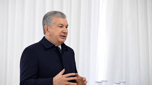 Рабочая поездка Шавката Мирзиёева в Джизак - Sputnik Узбекистан