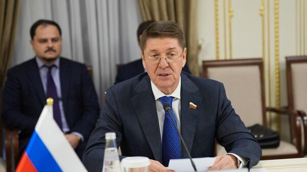 В Сенате Олий Мажлиса обсудили вопросы сотрудничества с Советом Федерации Федерального Собрания России  - Sputnik Узбекистан