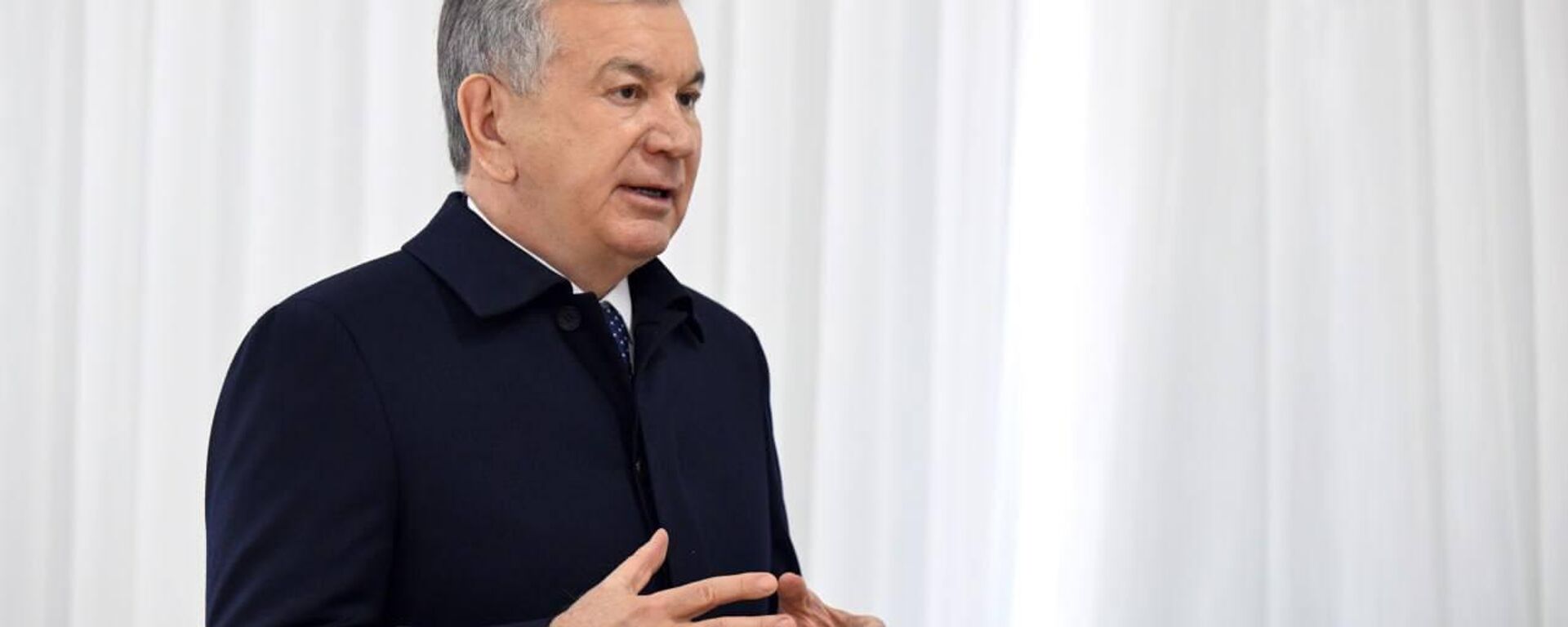 Prezident Shavkat Mirziyoyev pribil s rabochey poyezdkoy v Djizakskuyu oblast - Sputnik O‘zbekiston, 1920, 02.12.2025