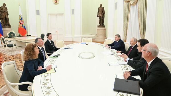 Президент Владимир Путин встретился со спецпосланником Стивеном Уиткоффом - Sputnik Ўзбекистон